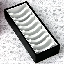 De Bijoux 2 шт браслет кожаная стойка для украшений консольная коробка в 10 мест, браслет дисплей