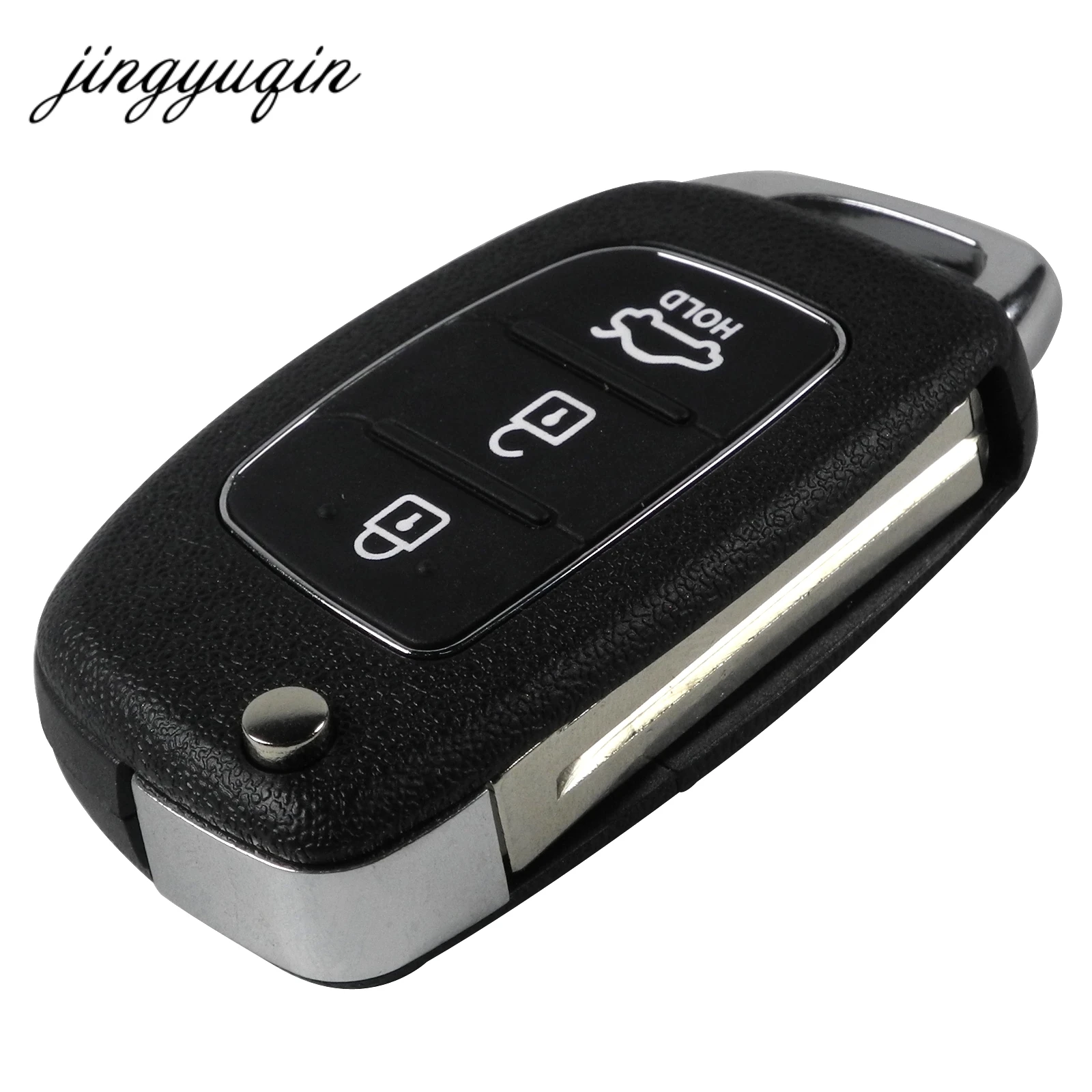 jingyuqin Remote Key Case Fob 3 Button Flip Folding Key Shell For Mistra Hyundai Solaris ix35 ix45 Series 2 Verna Santa Fe jingyuqin Remote Key Case Fob 3 Button Flip Folding Key Shell For Mistra Hyundai Solaris ix35 ix45 Series 2 Verna Santa Fe