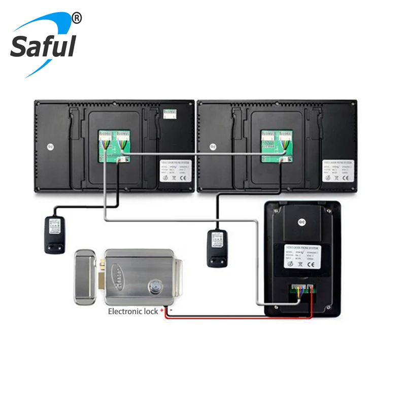 Wireless Video Door Phone Intercom System (6)