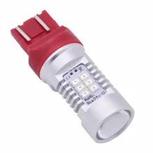 1 шт. T20 7443 7444na белый светодиодные лампы 2835 21smd 10.5 Вт высокое Мощность 12 В объектив LED поворота резервное копирование обратного тормоза кабеля Светодиодная