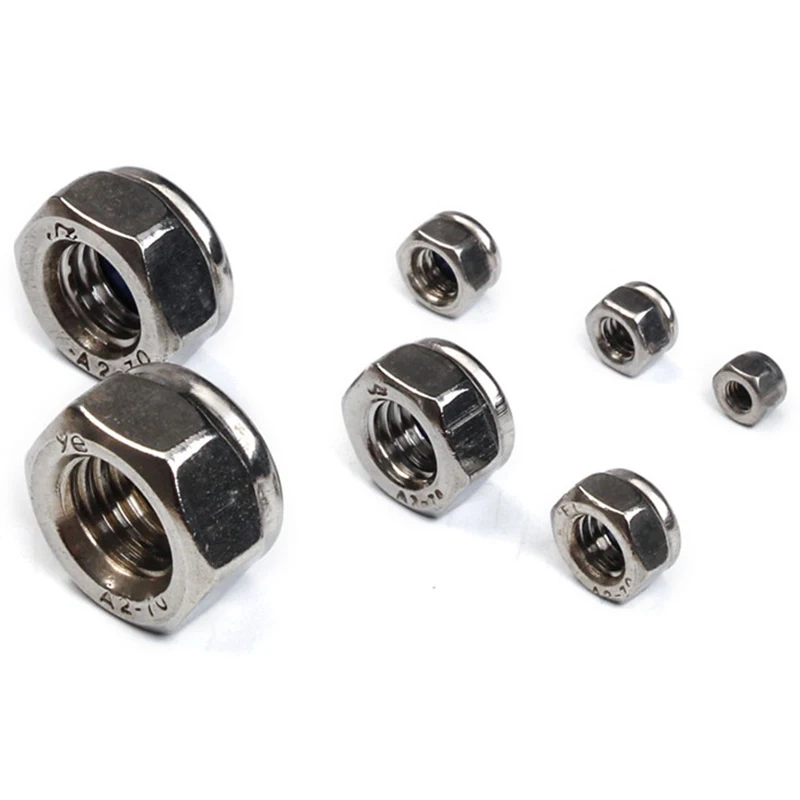 HOT 170Pcs/набор крепежных гаек для замков M3/M4/M6/M8/M10/M12 Метрическая резьба из