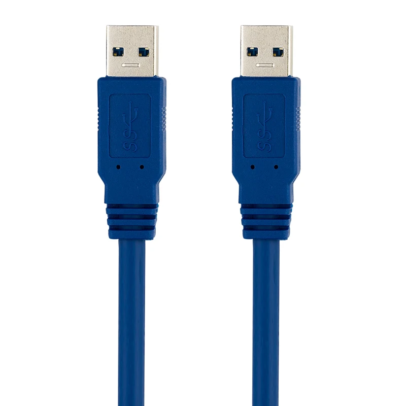 Кабель для передачи данных Bochara USB 3,0 type A Male to type A Male из фольги+ экранированный Плетеный высокоскоростной кабель 30 см 60 см 1 м 1,5 м 1,8 м 3 м 5 м