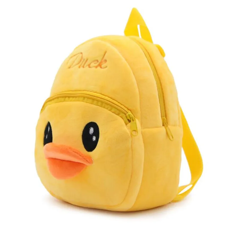 

New Baby Kids Kawaii Lovely Cartoon Yellow Duck Plush Toys for Children Boy Girl School Christmas Gifts Kitty Bag