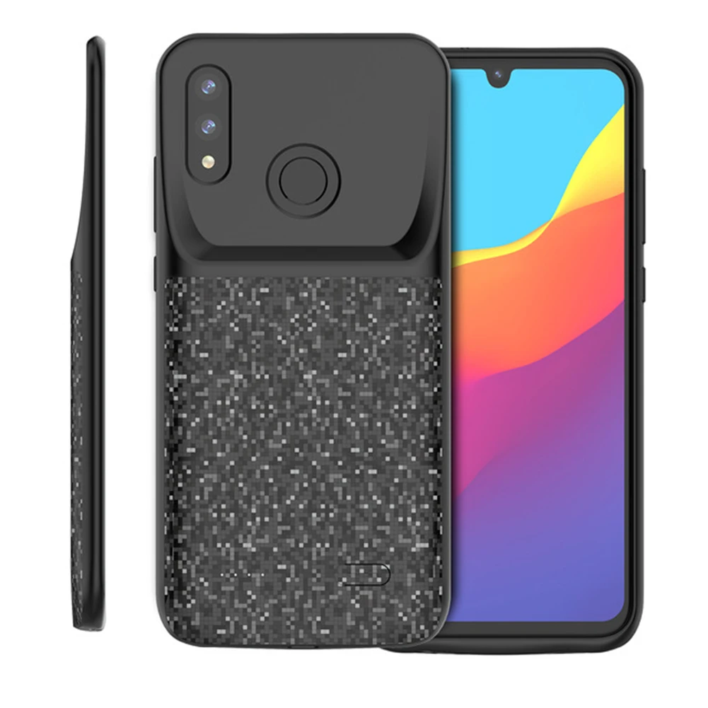 

Battery Case 4700mAh Magnetic Wireless Charging Phone Case Power Bank for Honor 10lite Battery Charger Case