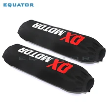 2 шт. 350 мм задний амортизатор предохранитель Подвески Защитная крышка для CRF YZF KTM KLX Байк Мотоцикл ATV квадроцикл для мотокросса