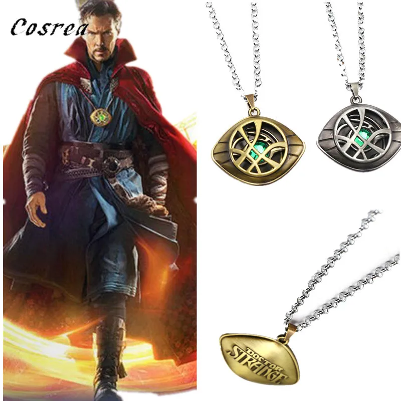 Завершающей Doctor Strange глаз Agamotto старинная каменная подвеска фигурка