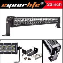 Eyourlife 23/25 inch 120w 12v led bar 24v offroad work light bar for off road polaris rzr wrangler barra 4×4 truck vtt 99