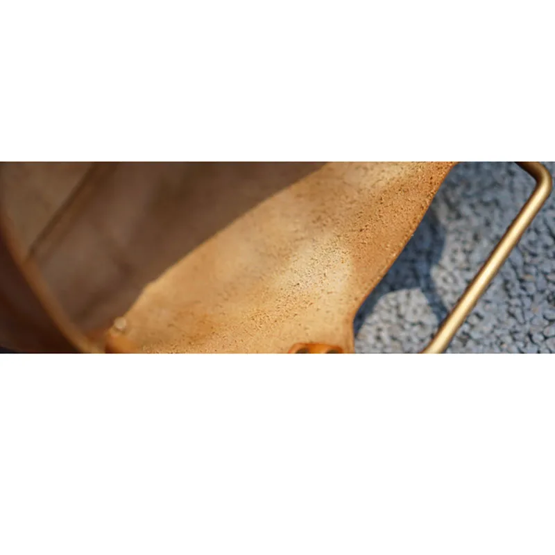 AETOO Handmade shoulder-slung back portable female ladies leather vegetable tanned cowhide bag in the bag tote bag retro child