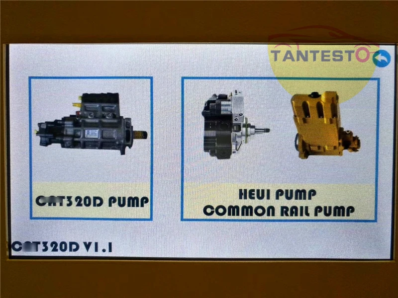

diesel common rail pump tester for CATT 320D, EUI/HEUI pump tester, with DRV pump flow meter