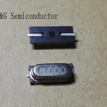 500 шт. HC-49S 49S 8 МГц 8 M 8 МГц Кварцевый резонатор SMD