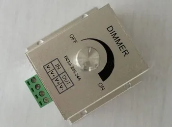 

Manual knob LED dimmer LED light Module Dimming switch High Power LED dimmer High current 12V24v Constant Voltage PWM adjustment