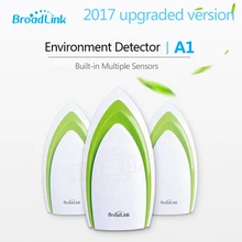 2017 Broadlink А1 Умный Дом Датчик, Датчик Температуры И Влажности, Качества Воздуха Свет Газа Звуковой Датчик, Беспроводной Пульт Дистанционного Управления