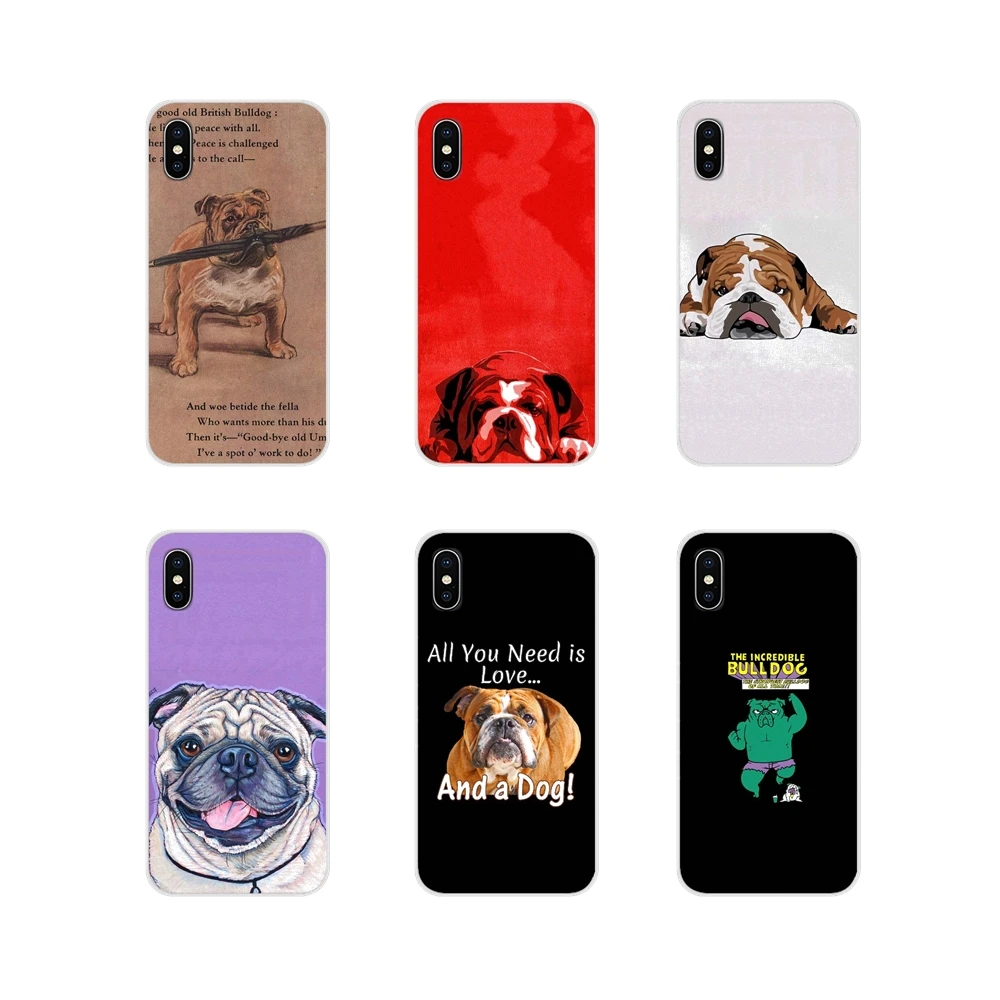 Dog Polynesian English Bulldog Fashion Custom Case For Xiaomi Redmi Note 6a Mi8 Pro S2 Lite Se Mix 1 Max 2 3 For Oneplus 3 6t Phone Case Covers Aliexpress