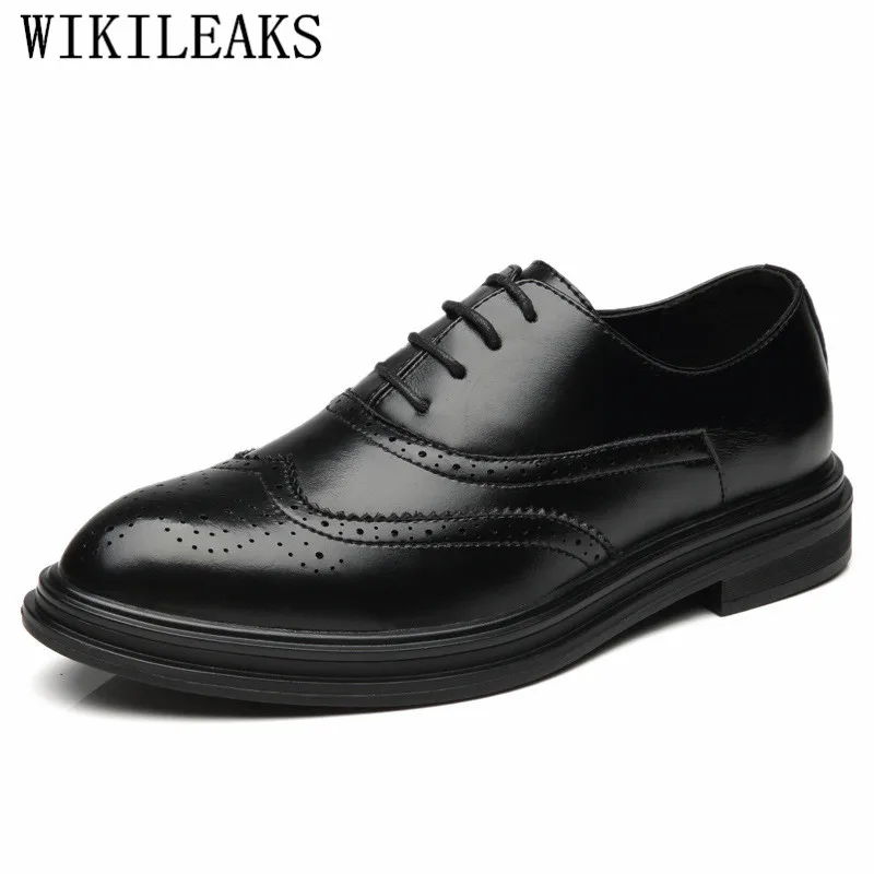 Genuine Leather Shoes Men Formal Shoes Men Oxford Shoes For Men Brogue Shoes Sapato Social Masculino Chaussures Hommes Pointu Genuine Leather Shoes Men Formal Shoes Men Oxford Shoes For Men Brogue Shoes Sapato Social Masculino Chaussures Hommes Pointu