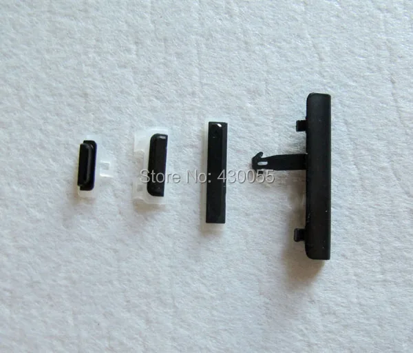 Новые черные Корпус карты вилки боковые кнопки для SONY ERICSSON литий-ионный LT28 LT28i LT28h