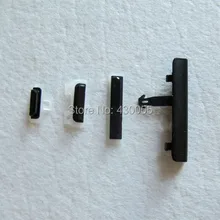 Новые черные Корпус карты вилки боковые кнопки для SONY ERICSSON литий-ионный LT28 LT28i LT28h