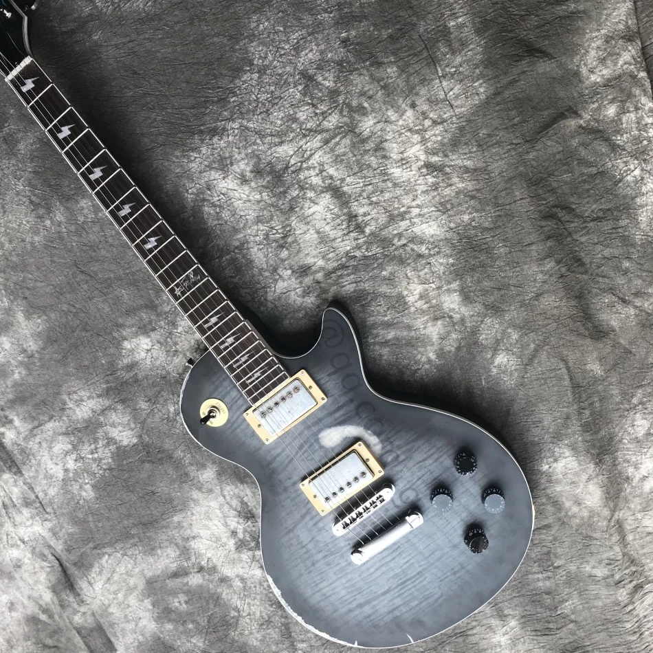 

Free shipping Factory custom good Sound Wholesale new electric guitar fingering custom made 6 strings musical NO.1 Color gift