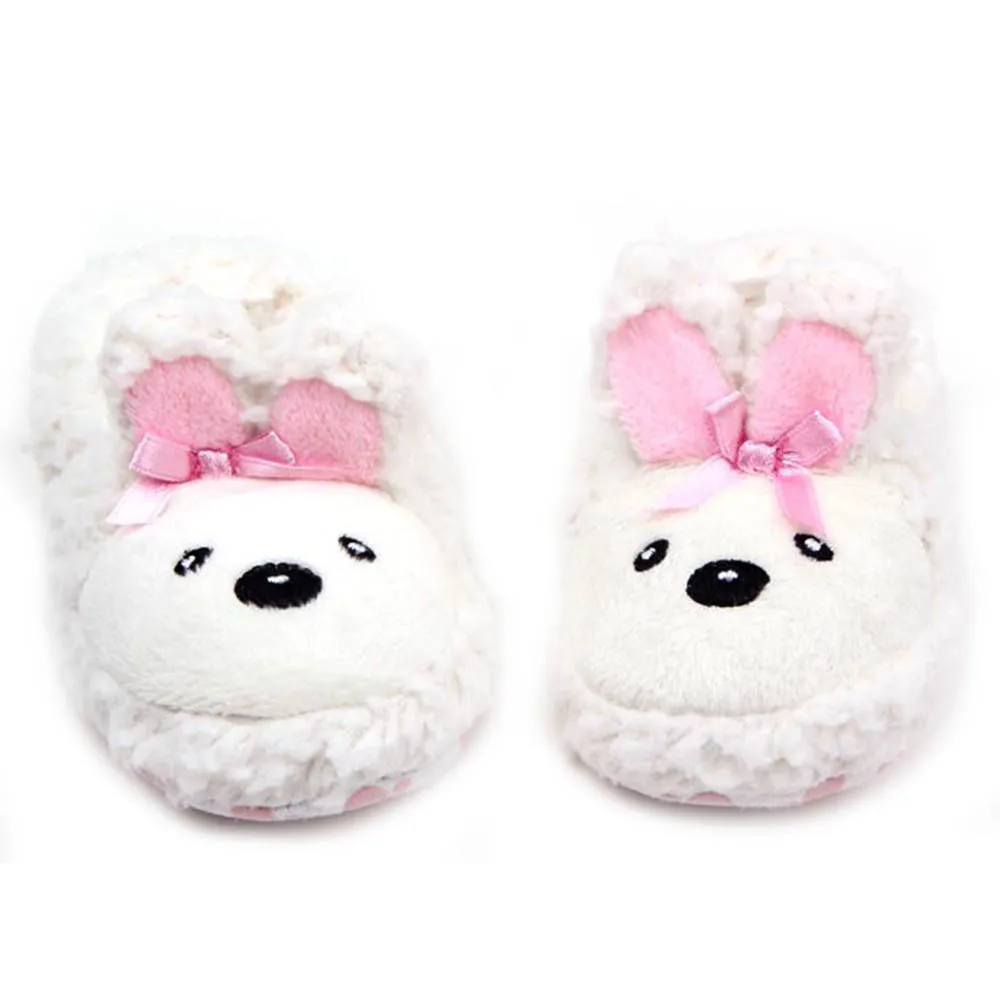 

Low Price! 0-12M Baby Girls Boy Toddlers Warm Plush Slippers Soft Prewalker Shoes Newborn Freeshipping
