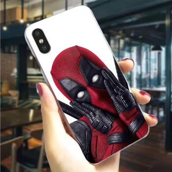 Hard Phone Case for iPhone XR Deadpool cool Cover for iPhone X Covers Xs Max 6 6S 8 Plus 7 5S 5 SE Hard Phone Case for iPhone XR Deadpool cool Cover for iPhone X Covers Xs Max 6 6S 8 Plus 7 5S 5 SE