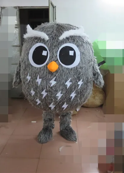 

The new cartoon dolls owl mascot costume adult size free shipping performers