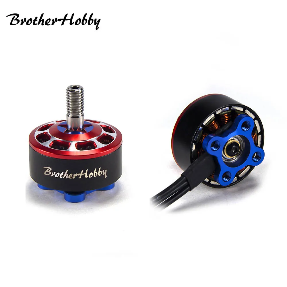 

1 / 4PCS BrotherHobby Speed Shield 2207.5 1750KV 2400KV 2700KV 4-6S Brushless Motor for FPV Racing RC Drone Quadcopter Part Accs