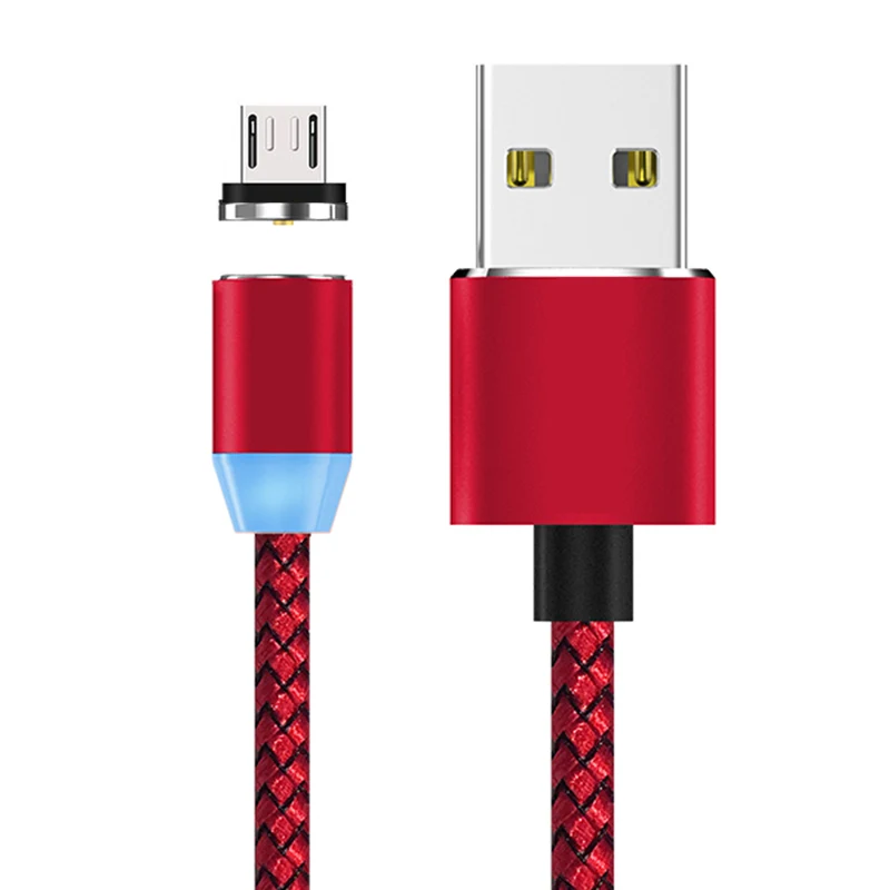 Магнитное зарядное устройство Micro USB кабель для samsung Xiaomi 6A Redmi 7 6 Asus Max Pro ZB631KL ZB633KL Android phone QC 3,0 быстрый адаптер