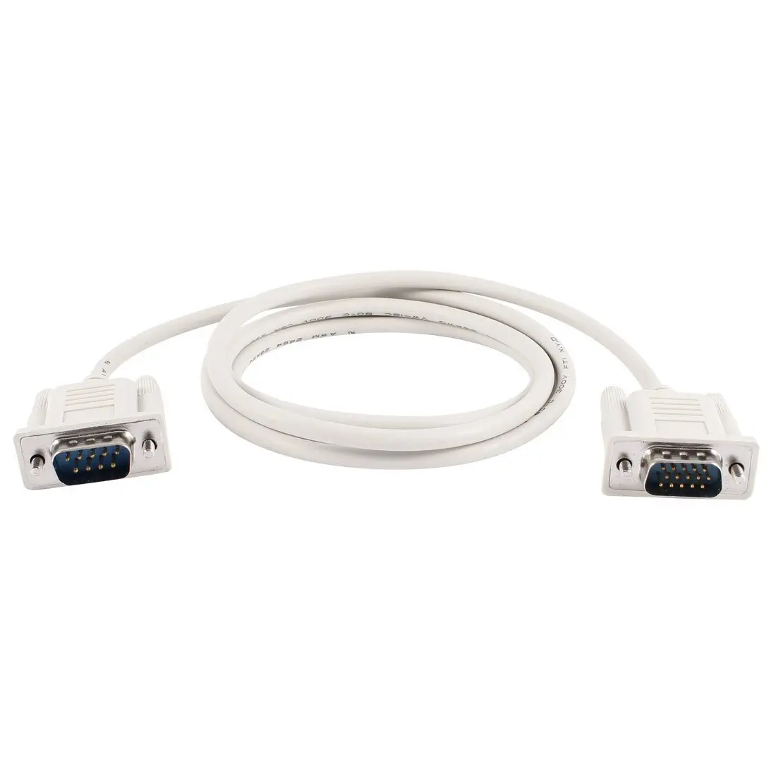 1 4 м RS232 DB9 9 Pin типа папа к VGA видео 15 контактный разъем Кабель-адаптер светильник