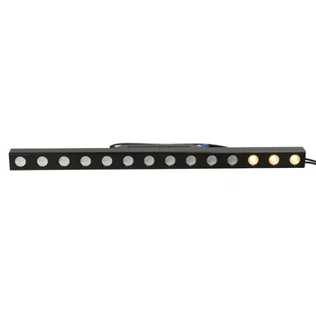 

IMRELAX New 14*3w 2600K Warm White LED Linear Pixel Effect Light DMX Individual Control LEDs Gold Stage Light