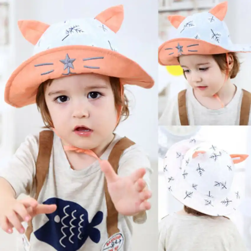 little girl sun hats