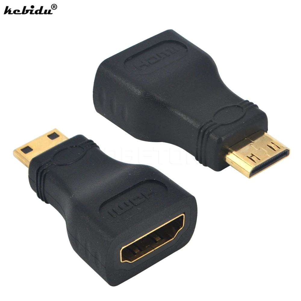 Female to Male HDMI-compatible Adapter Connector Mini HDMI-compatible To HDMI-compatible Converter for Xbox 360 HDTV 1080 HD