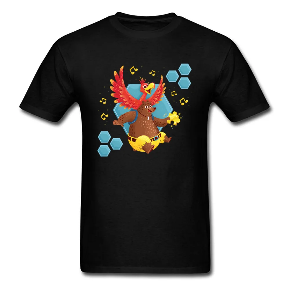 Fitted bird and bear 64 9171 Short Sleeve T-shirts Summer/Autumn O-Neck Cotton Fabric Tops T Shirt for Men Sweatshirts Crazy bird and bear 64 9171 black
