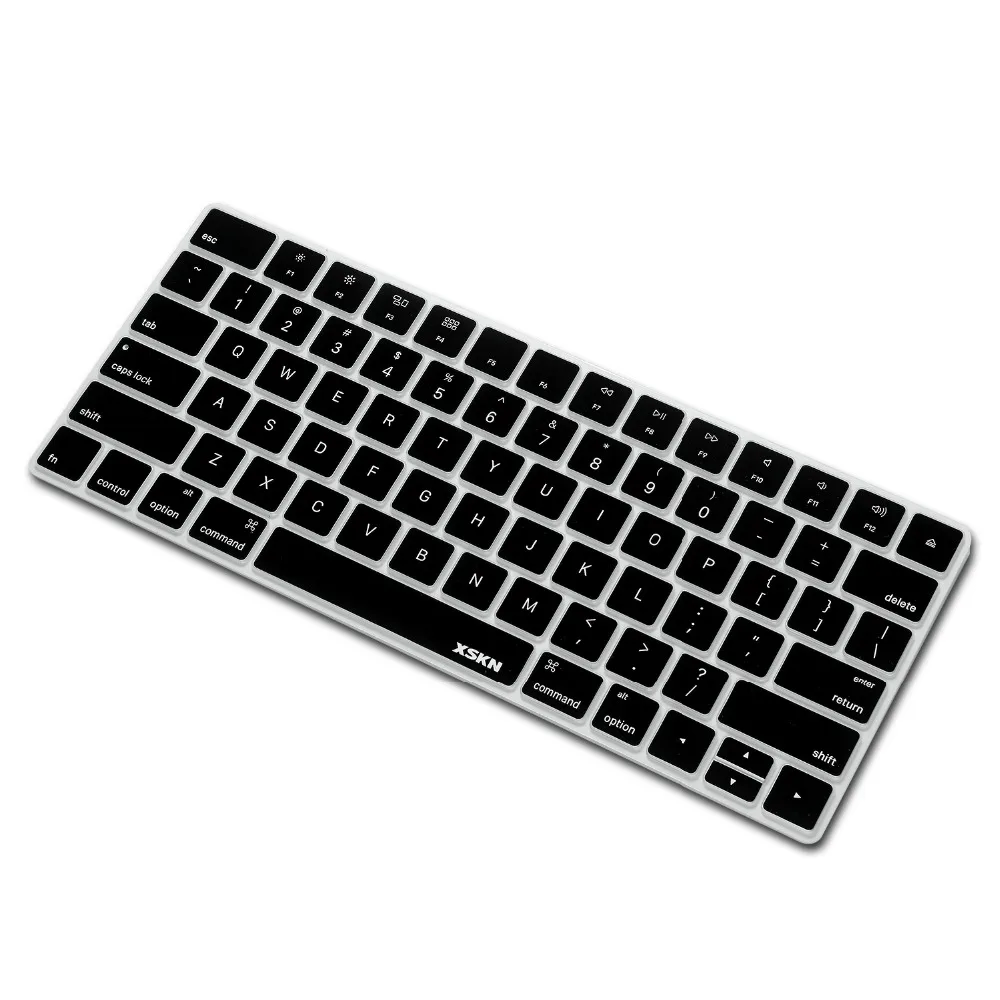 XSKN Brand Durable Soft Silicone Keyboard Cover Skin for Apple Magic Keyboard, US version