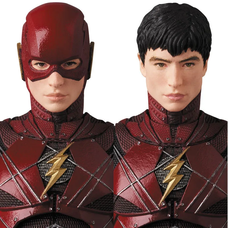 Super Heroes The Flash Action Figure Toys Movie Justice League The Flash Variable Figuras Doll Brinquedos Gift 16cm (5)