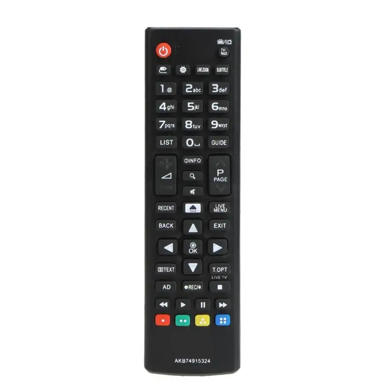 

ABS Replacement 433MHz Smart Wireless Remote Control TV Replacement for LGAKB74915324 LED LCD TV Controller