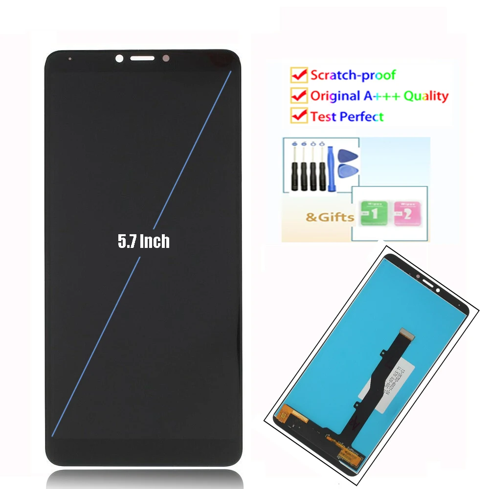 5.7 "Nuovo Originale Per Vodafone Smart X9 Vfd820 Vfd822 Vfd-820 Vfd-822 Display Lcd Con Touch Screen Digitizier Di Assemblaggio Di Parti