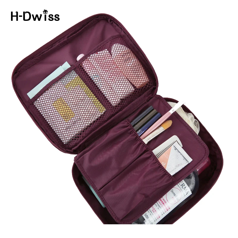 Waterproof Oxford Portable font b Cosmetic b font font b Bag b font Women Travel Make