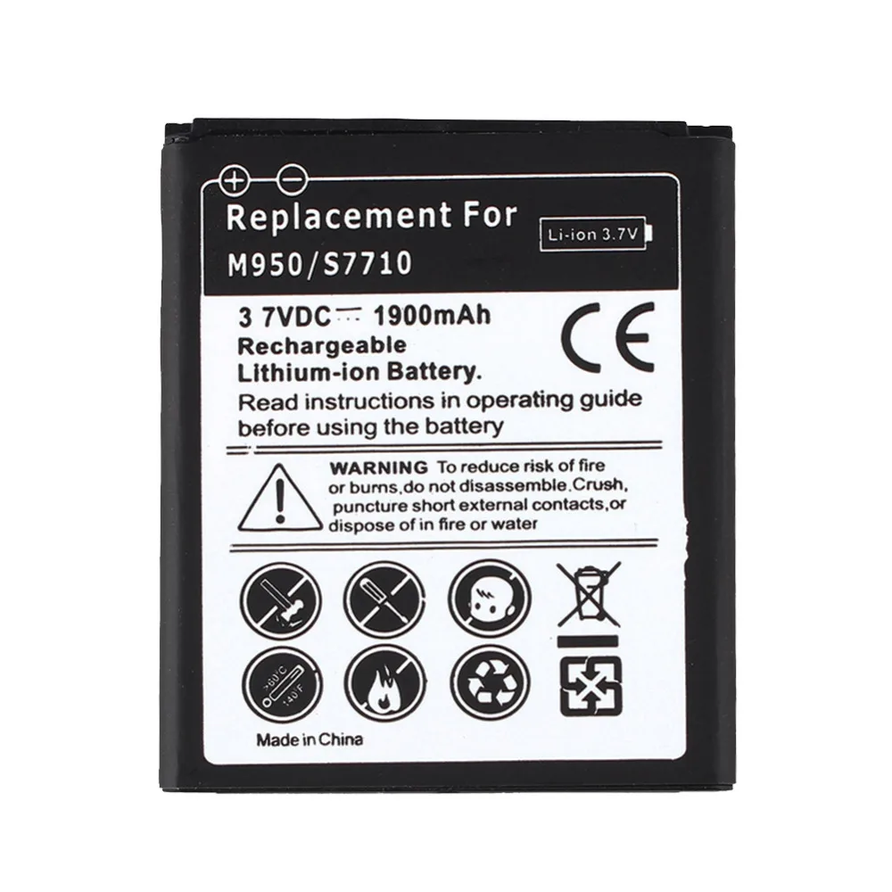 

High Quality 1900mAH For Samsung Galaxy Reverb cell phone Replacement Commercial Battery for Galaxy Xcover 2 S7710 M950 Batteria