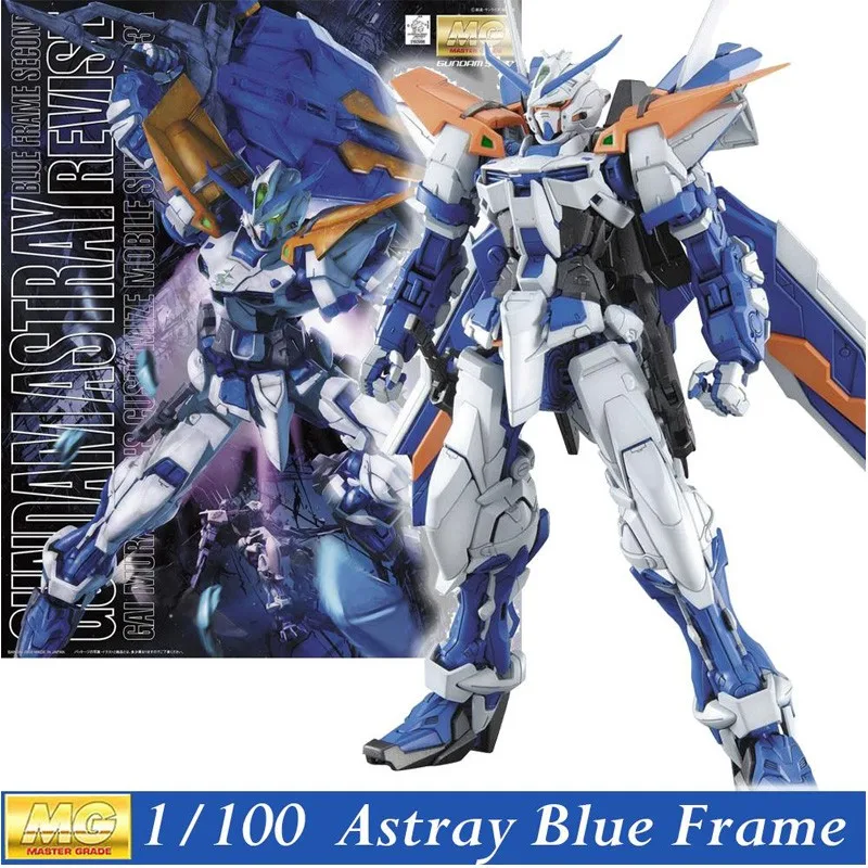 MG Kit robot Seconda Modello Astray ventilatori IOW Daban di Blu Natural Assemblato MBF-P03R Telaio Action Health Revise1/100 plastica Sconto giocattoli di Hobby oggi Gundam Figures 4 MG Kit robot Seconda 4