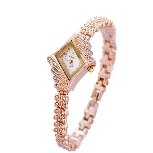Luxury rose gold bracelet watch women Ladies Rhinestone Crystal Dress Quartz Wri Luxury rose gold bracelet watch women Ladies Rhinestone Crystal Dress Quartz Wri