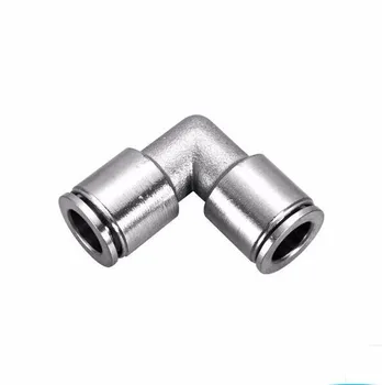 

10mm pneumatic brass union elbow fitting ,metal swivel connector