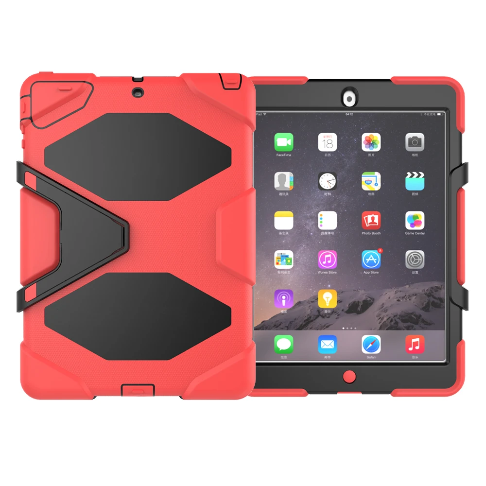 GLF19 Robot Phone Case for iPad RED (1)