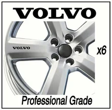 볼보 합금/휠 데칼 용-s60 s40 c30 xc90-x6! 접착 그래픽 데칼(China)