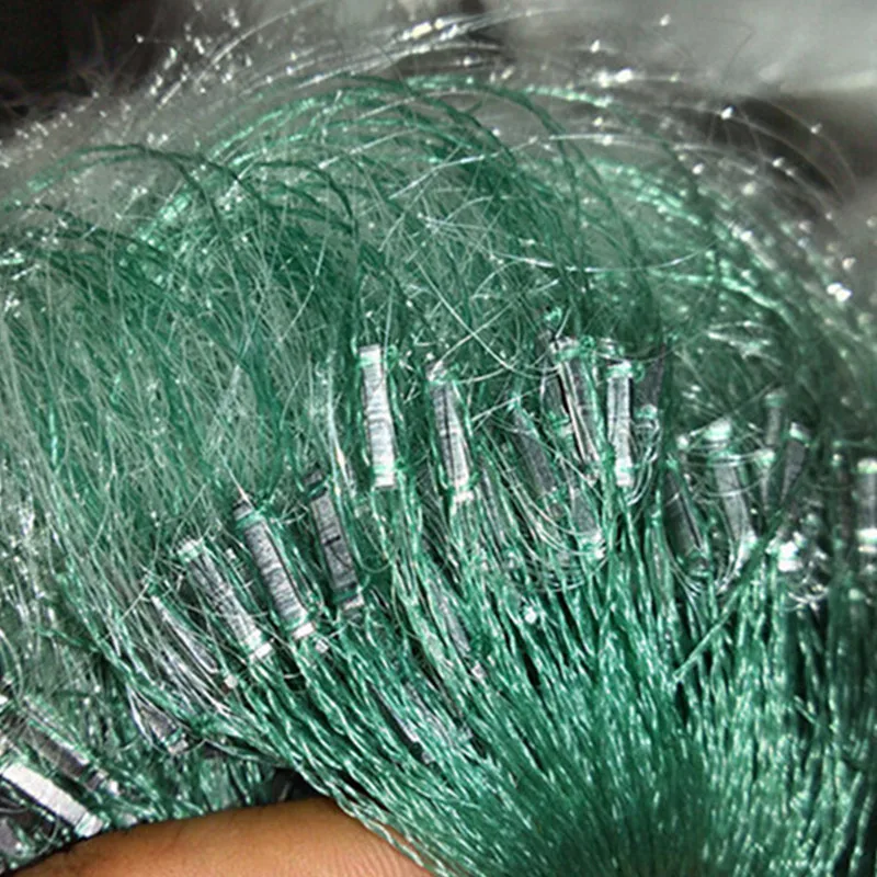  quality H0.8*L60M 3 layer 2.5cm mesh sink net gill net fish trap sticky fishing net Salmon net outdoor pesca fishing network