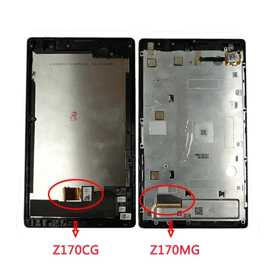Vivienne853 Offerte 7 0 Per Asus Zenpad C Z170mg Z170cg P01y P01z Z170 Display Lcd Touch Screen Del Pannello Con Cornice Di Colore Nero Nastro Tool Miglior Prezzo Online