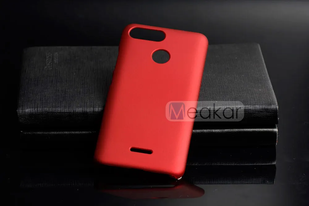 Матовый пластиковый чехол 5,45 для Xiaomi Redmi 6 Чехол для Xiaomi Redmi 6 Redmi6 чехол-лента на заднюю панель