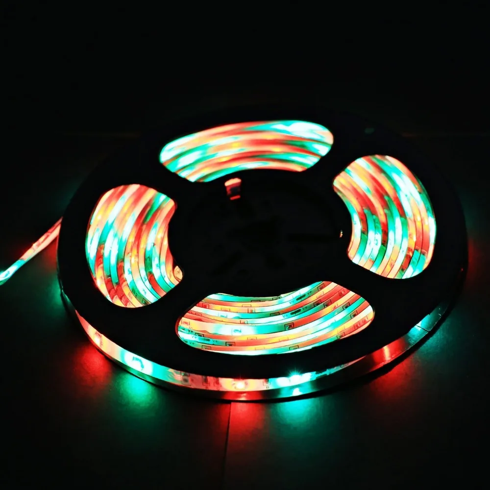 RGB SMD 2835 Светодиодная лента 300 светодиодов/5 м новогодняя цветная