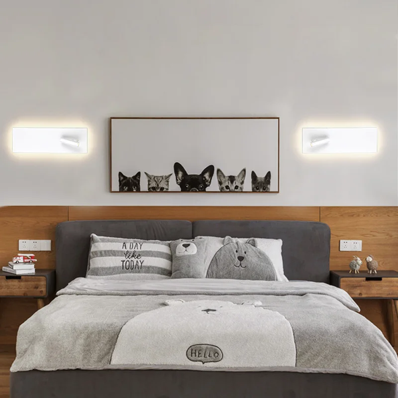Современный Железный светодиодный настенный светильник для спальни с аппликацией murale, современный настенный светильник для дома, Прямая поставка