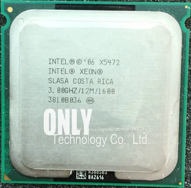 Процессор Intel Xeon X5472 3,0 ГГц/12 м/1333, близкий к LGA771 Core 2 Quad Q9650 cpu, работает на материнской плате LGA 775, 2 штуки бесплатно