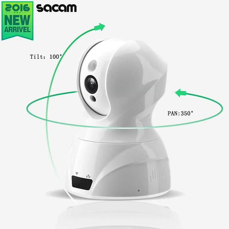 Камера видеонаблюдения Fujikam HD 720P Wi Fi IP наклон ночное видение видео радионяня