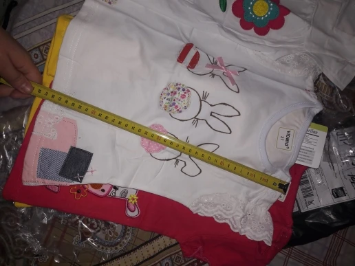 Vidmid детские для девочек футболка детская одежда с коротким рукавом, брендовая летняя футболка для маленьких девочек Костюмы кролика футболка с вышивкой